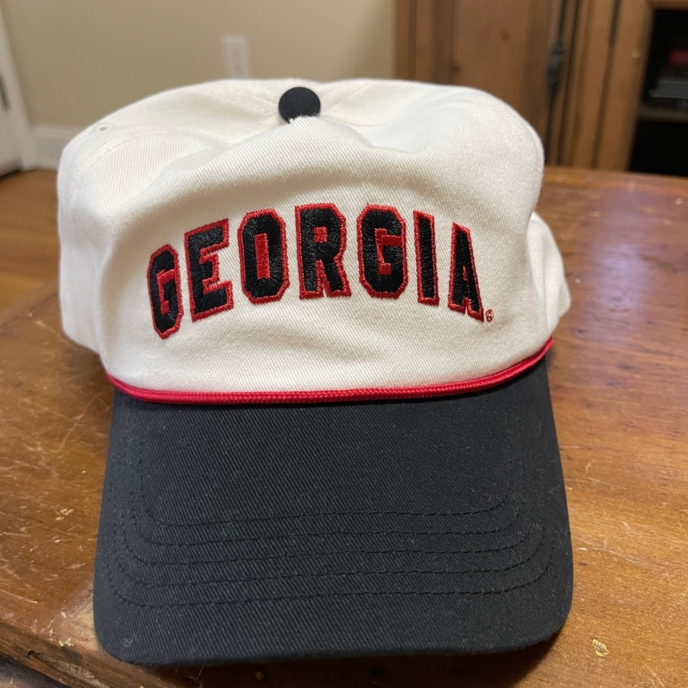 Onward Reserve Georgia Embroidered Black and White Cap
